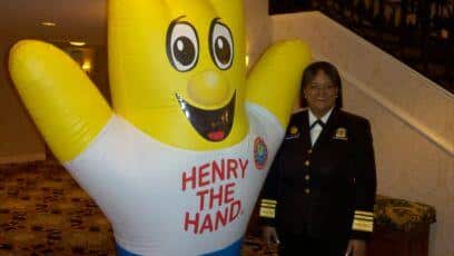 Henry with Surgeon General