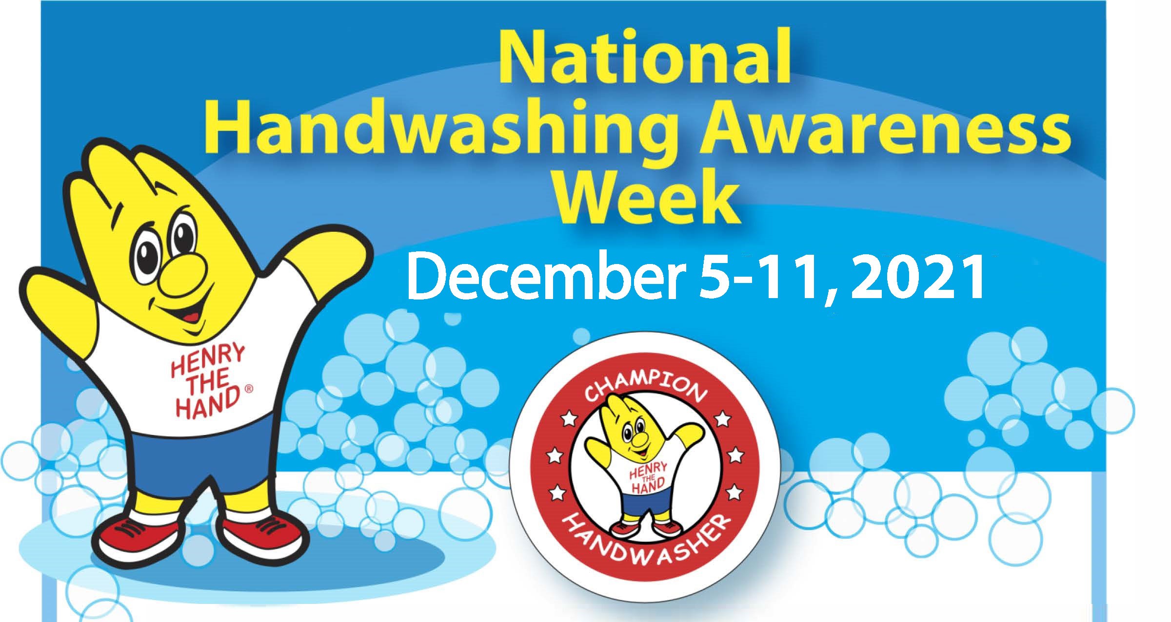 Henry Letter National Handwashing Awareness Week 2021